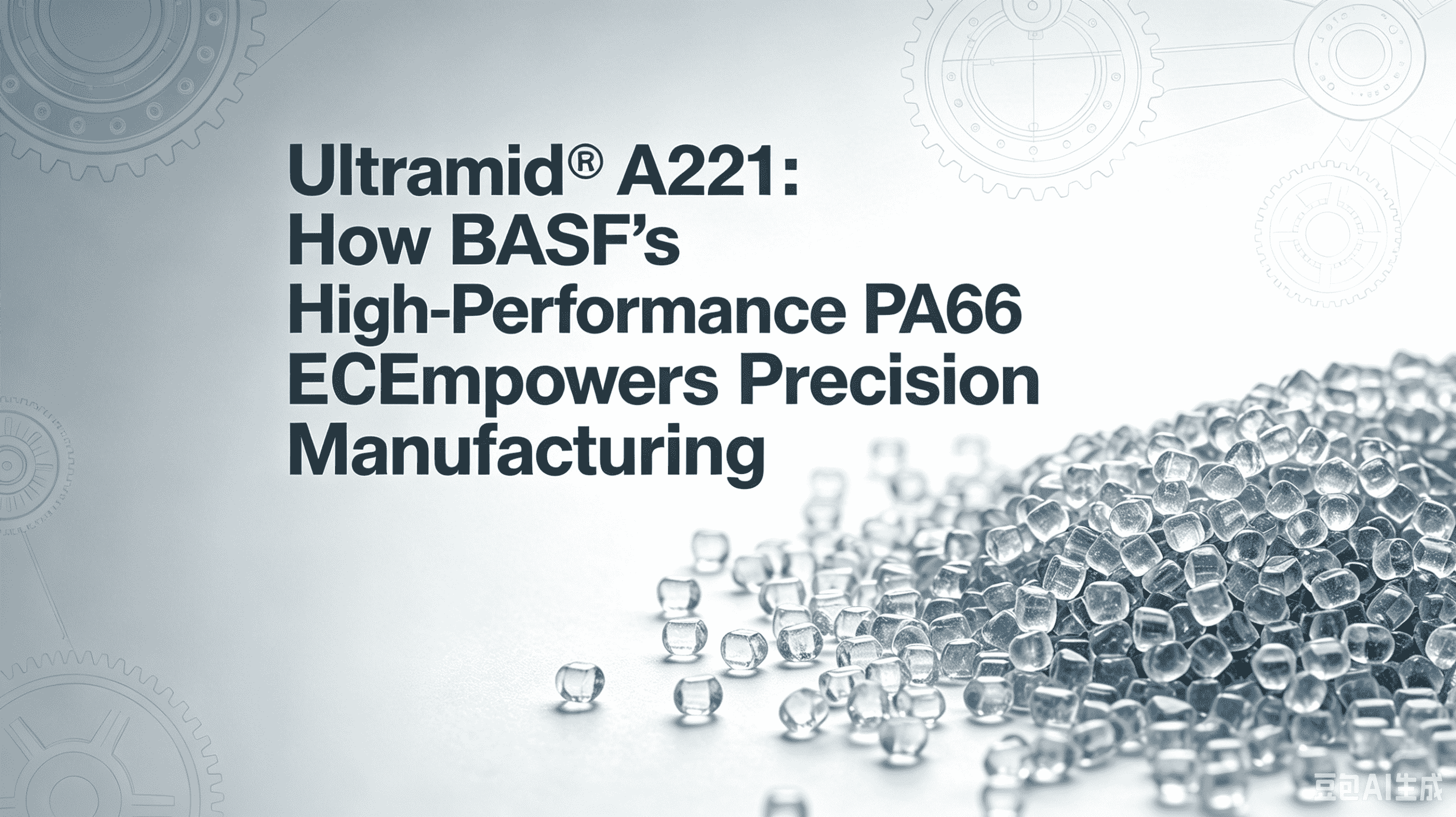 Ultramid® A221: কীভাবে BASF-এর উচ্চ-পারফরম্যান্স PA66 নির্ভুল উত্পাদনকে শক্তিশালী করে